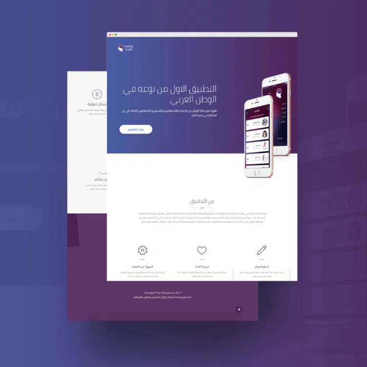 برمجة تطبيق استشارى