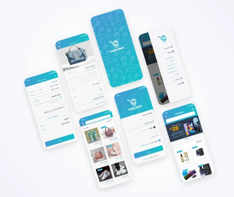 Konk Multi-Store App Design & Development - app screenshot